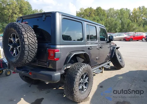 2018 Jeep Wrangler Unlimited Rubicon 4X4 из США, поврежденный, VIN 1C4HJXFG8JW127588